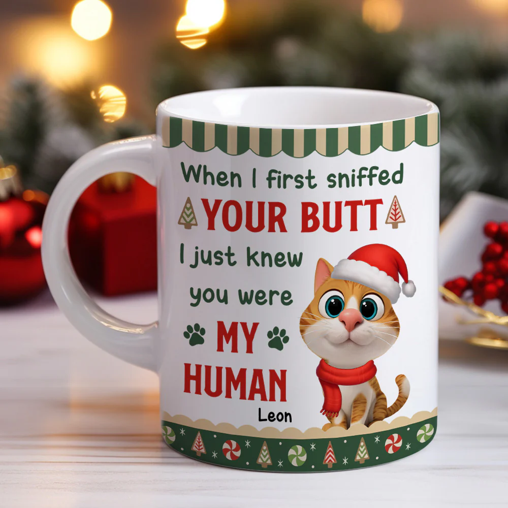 I Just Knew Cat Ver - Personalized Custom Coffee Mug - Image 2