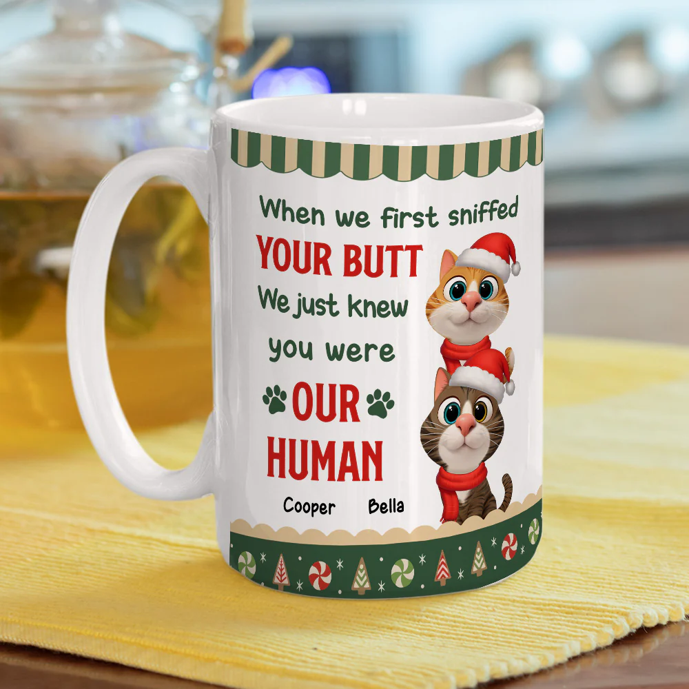I Just Knew Cat Ver - Personalized Custom Coffee Mug - Image 4
