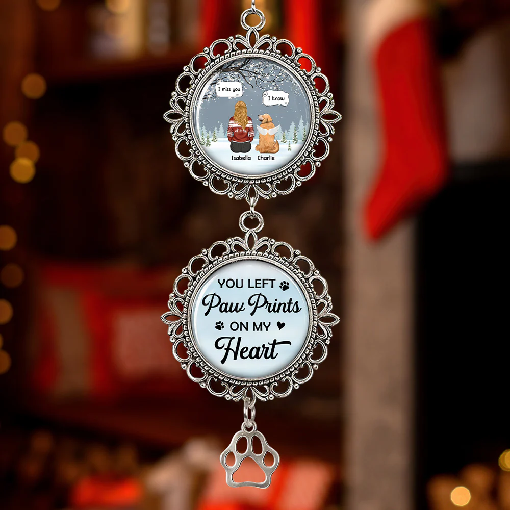 I Know You Miss Me - Personalized Custom Charming Ornament