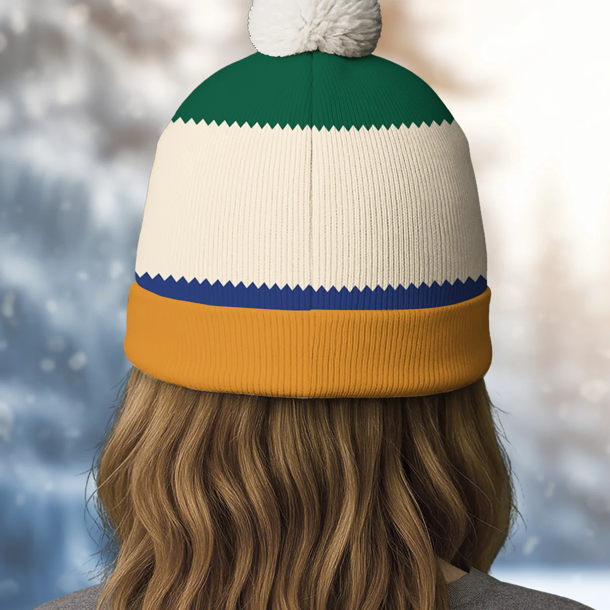 I Like It This Way - Personalized Custom 3D Effect Bobble Beanie Hat - Image 5