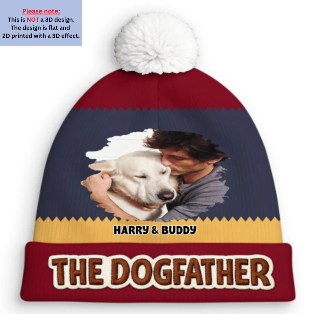 I Like It This Way Photo - Personalized Custom 3D Effect Bobble Beanie Hat - Image 6