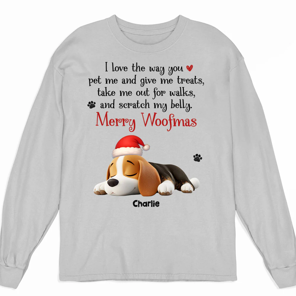 I Love You All The Way - Personalized Custom Long Sleeve T-shirt