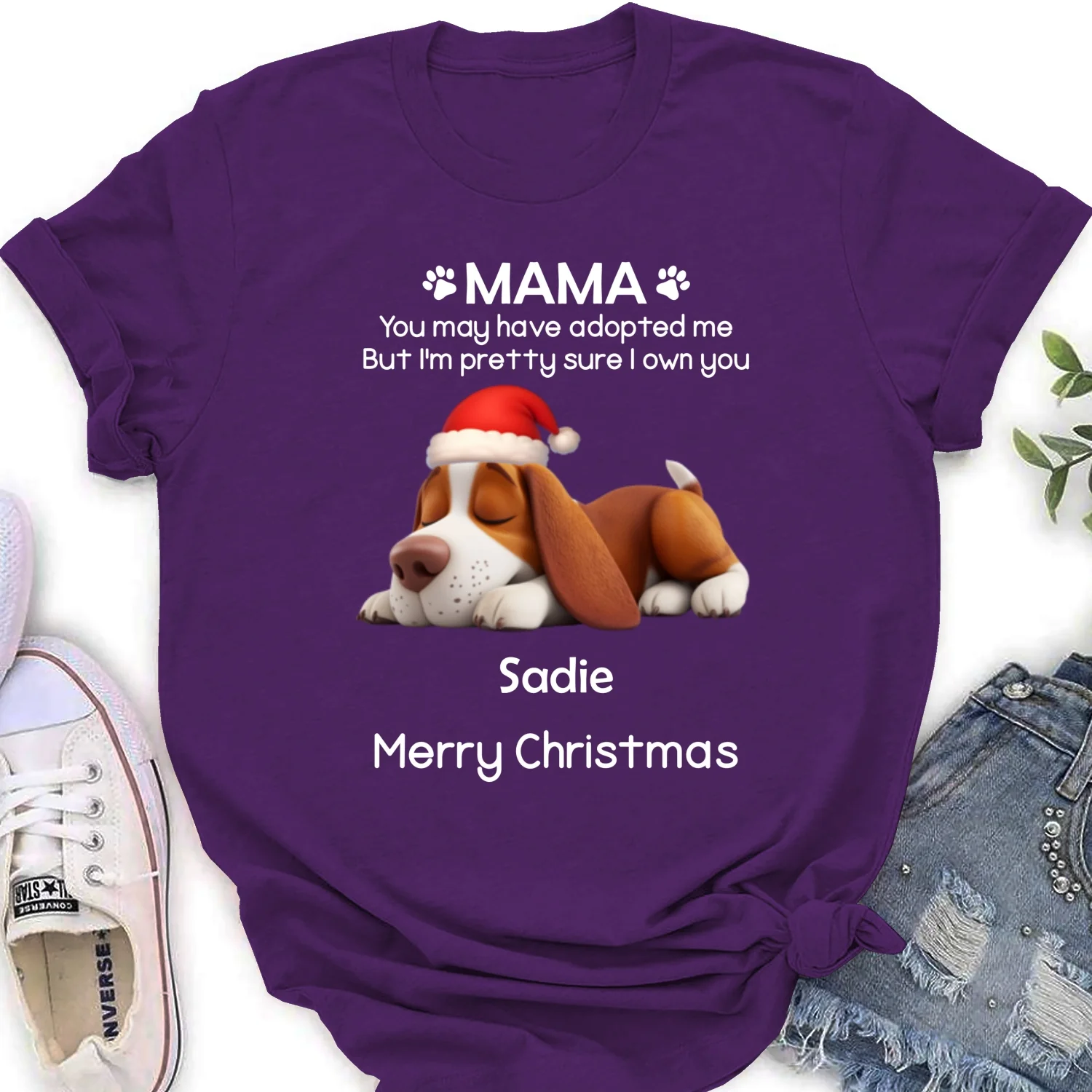 I Own You For Sure Snow Ver - Personalized Custom Women's T-Shirt - Image 5