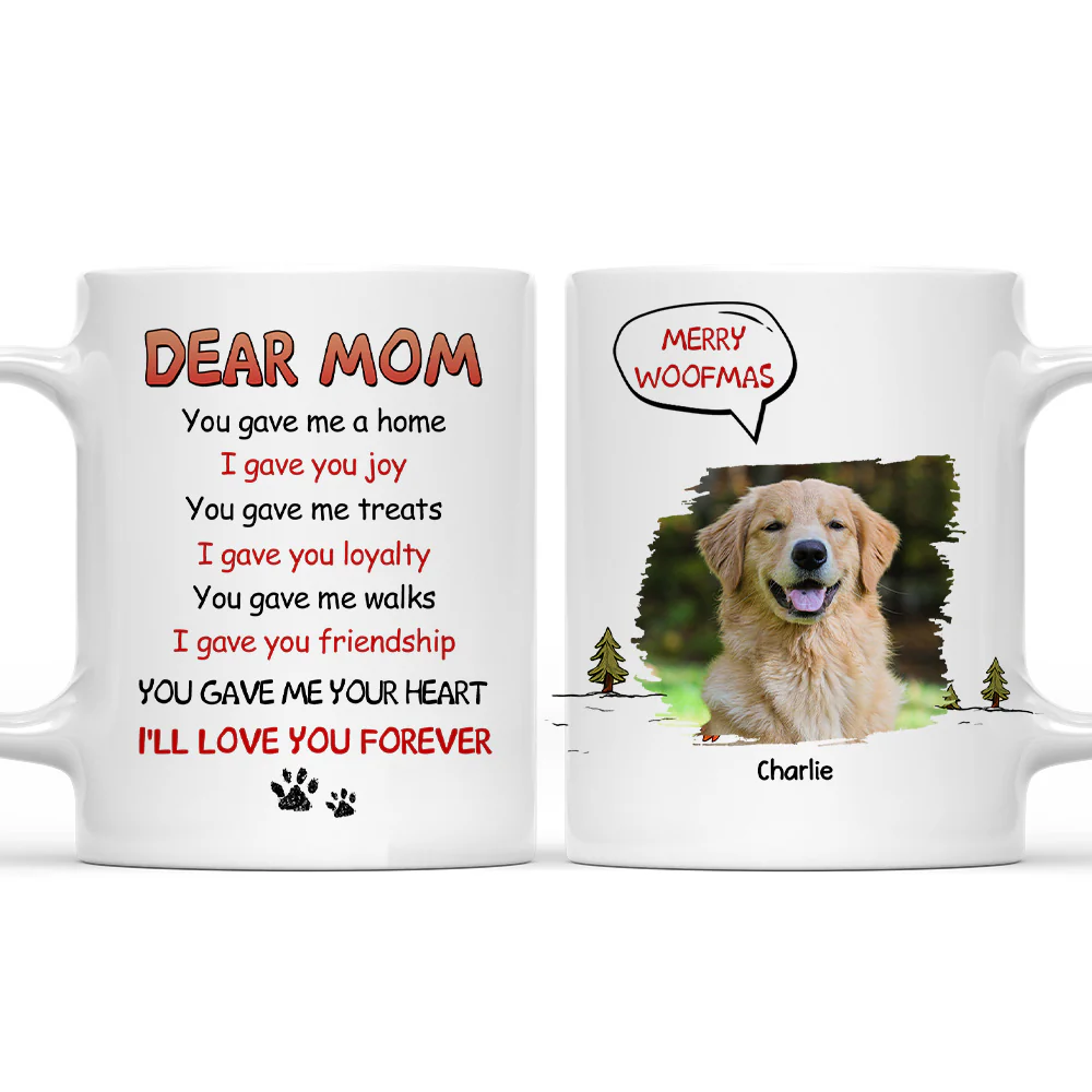 I Will Love You Forever Photo - Personalized Custom Coffee Mug