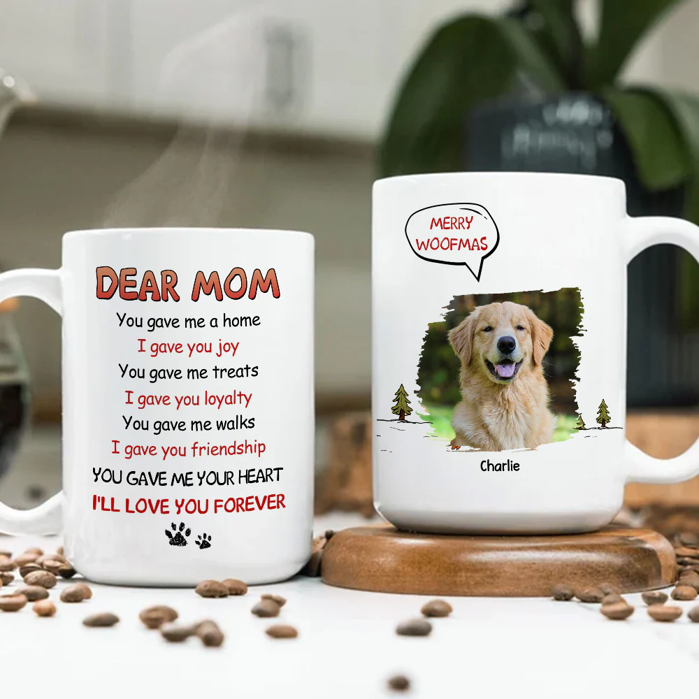 I Will Love You Forever Photo - Personalized Custom Coffee Mug - Image 3
