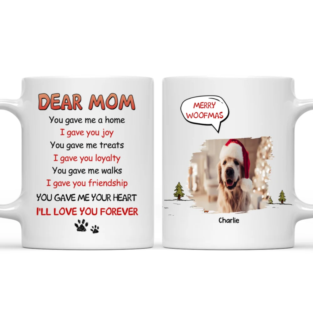 I Will Love You Forever Photo - Personalized Custom Coffee Mug - Image 5