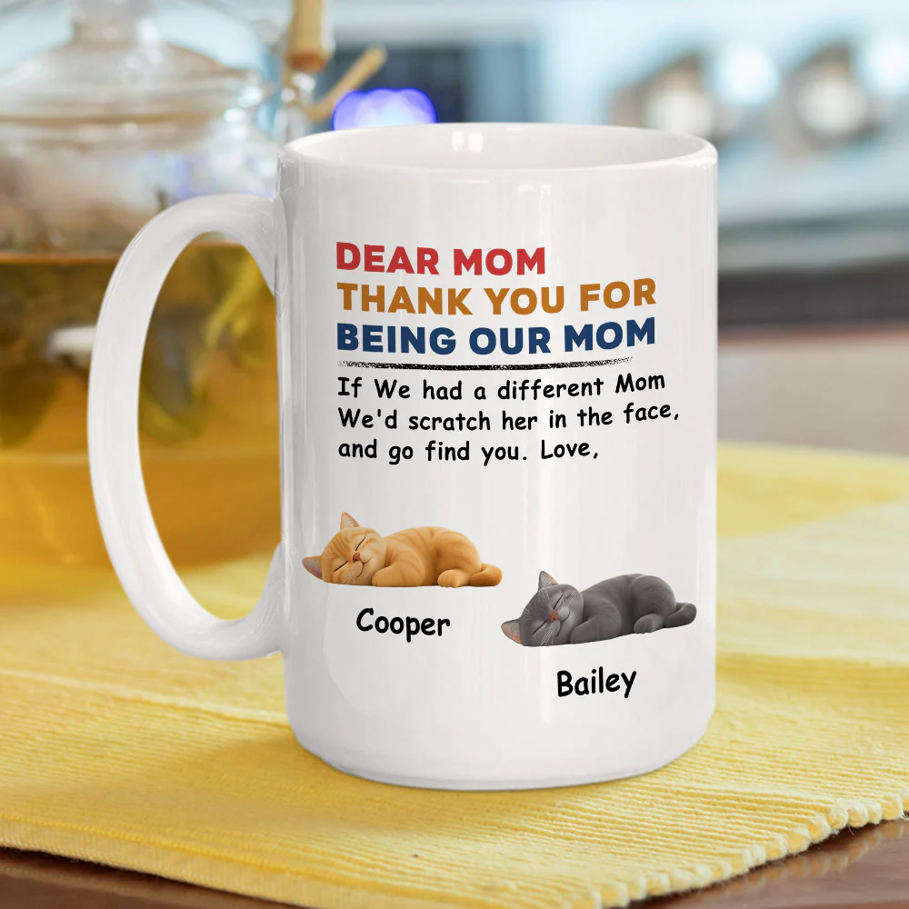 If I Had A Different Cat Dad Mom - Personalized Custom Coffee Mug - Image 3