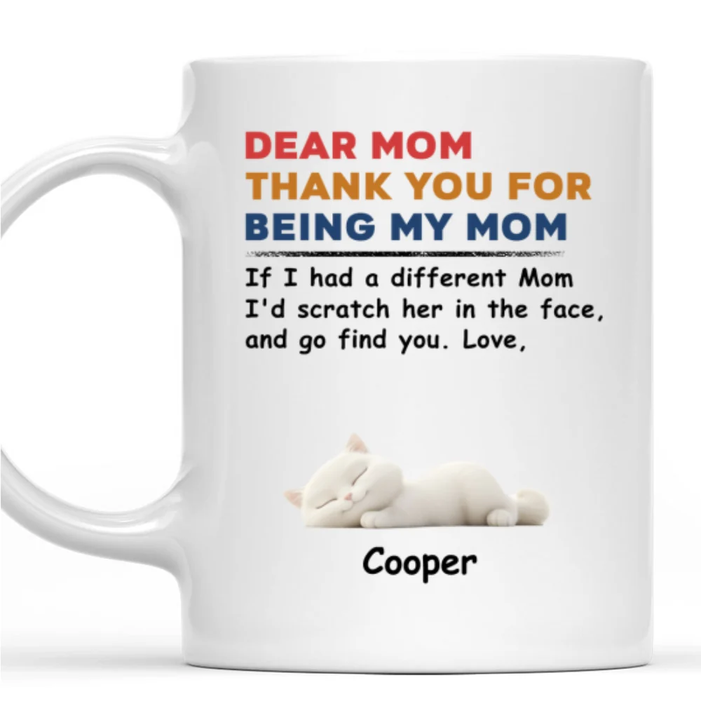 If I Had A Different Cat Dad Mom - Personalized Custom Coffee Mug - Image 8