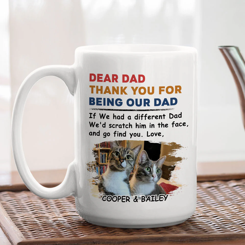 If I Had A Different Cat Dad Mom Photo - Personalized Custom Coffee Mug - Image 5