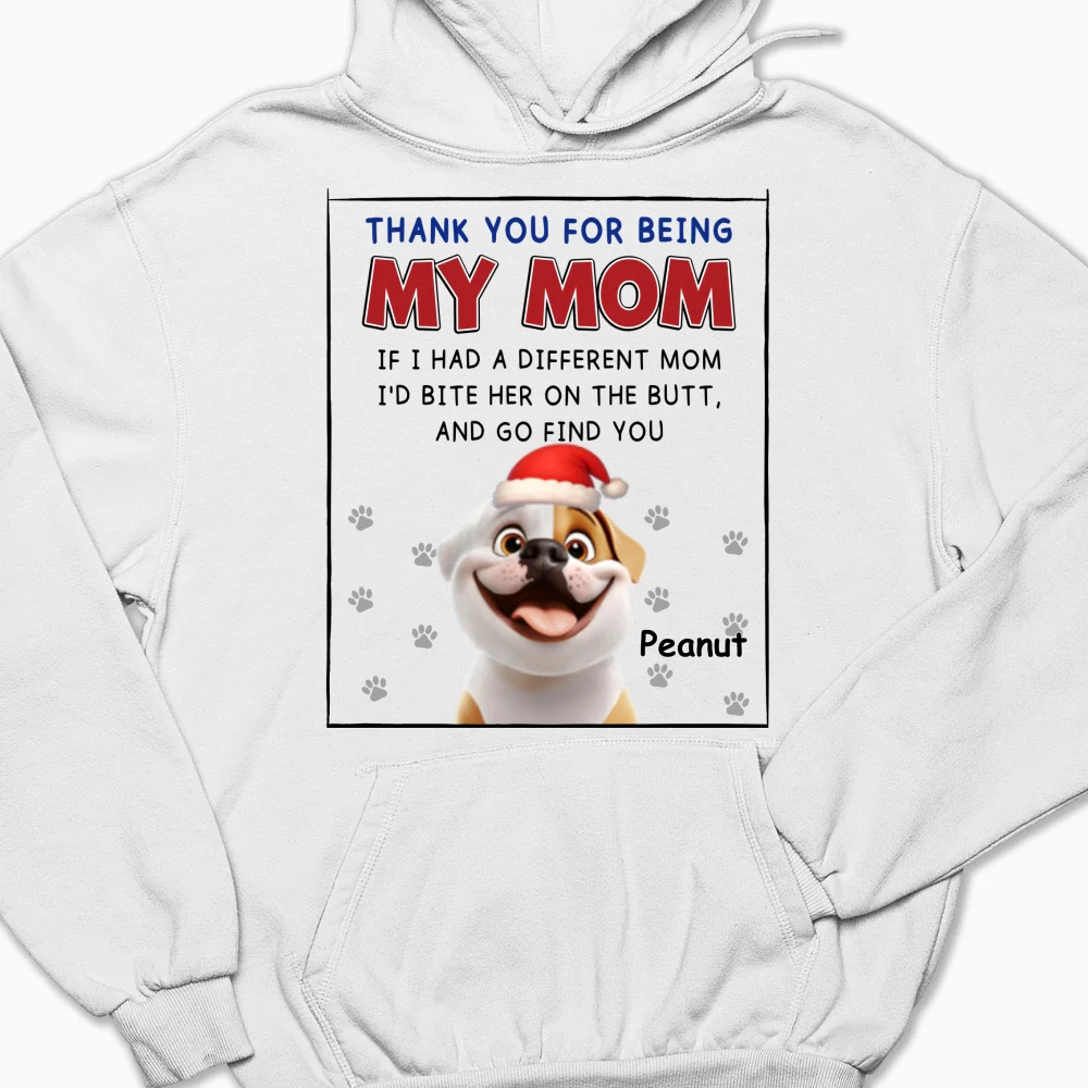 If I Had A Different Mom Christmas - Personalized Custom Hoodie - Image 5