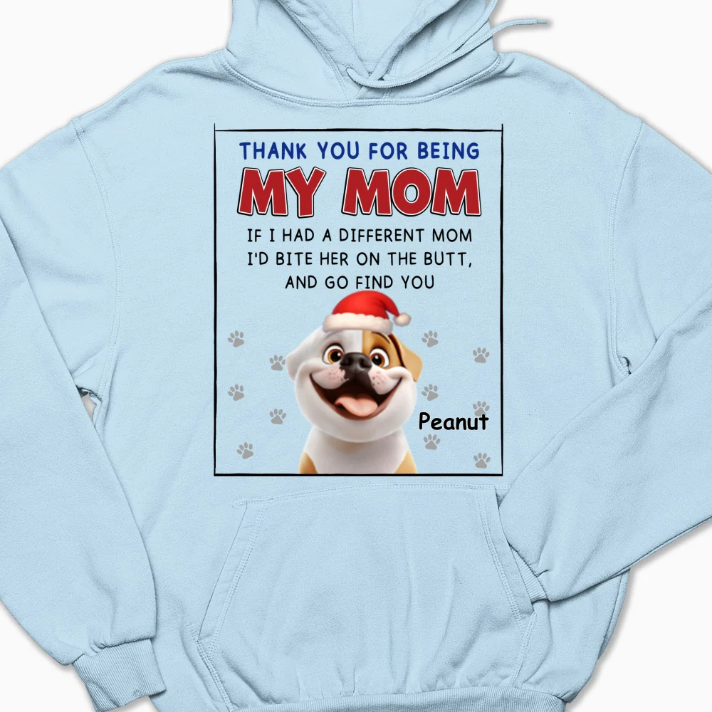 If I Had A Different Mom Christmas - Personalized Custom Hoodie - Image 7