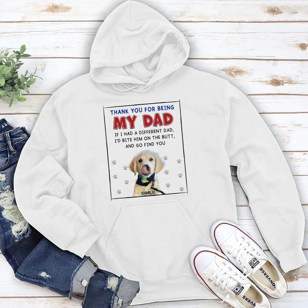 If I Had A Different Mom Christmas Photo - Personalized Custom Hoodie
