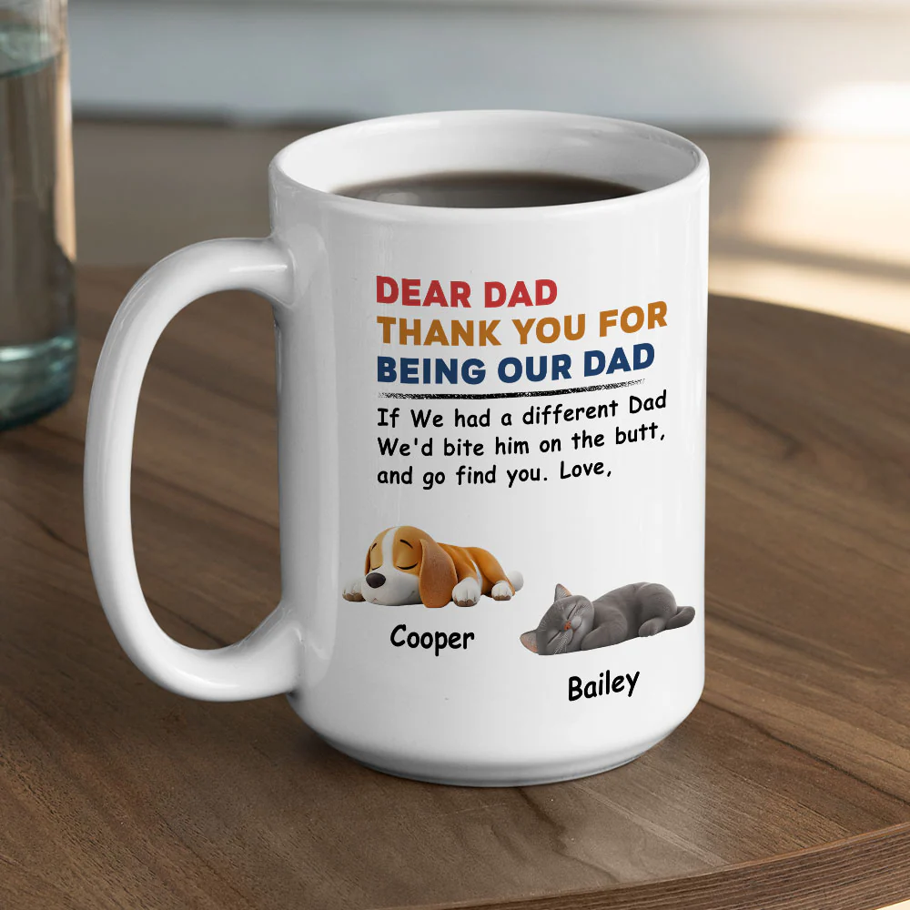 If I Had A Different Pet Dad Mom - Personalized Custom Coffee Mug - Image 6