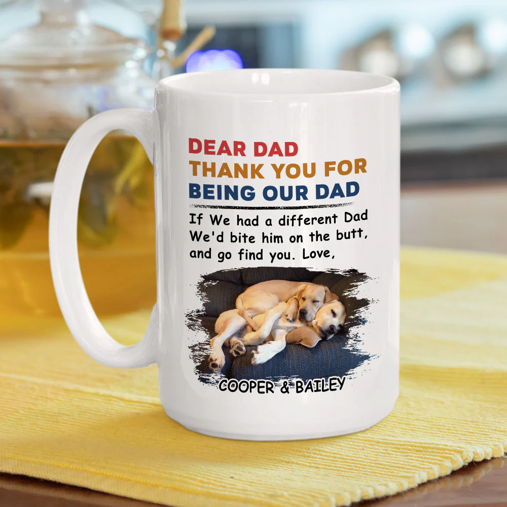 If I Had A Different Photo - Personalized Custom Coffee Mug - Image 5