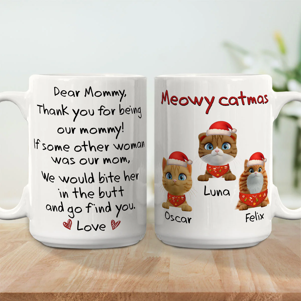 If Someone Was My Parent Ver Cat - Personalized Custom Coffee Mug - Image 6
