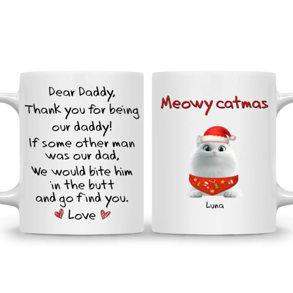 If Someone Was My Parent Ver Cat - Personalized Custom Coffee Mug - Image 7