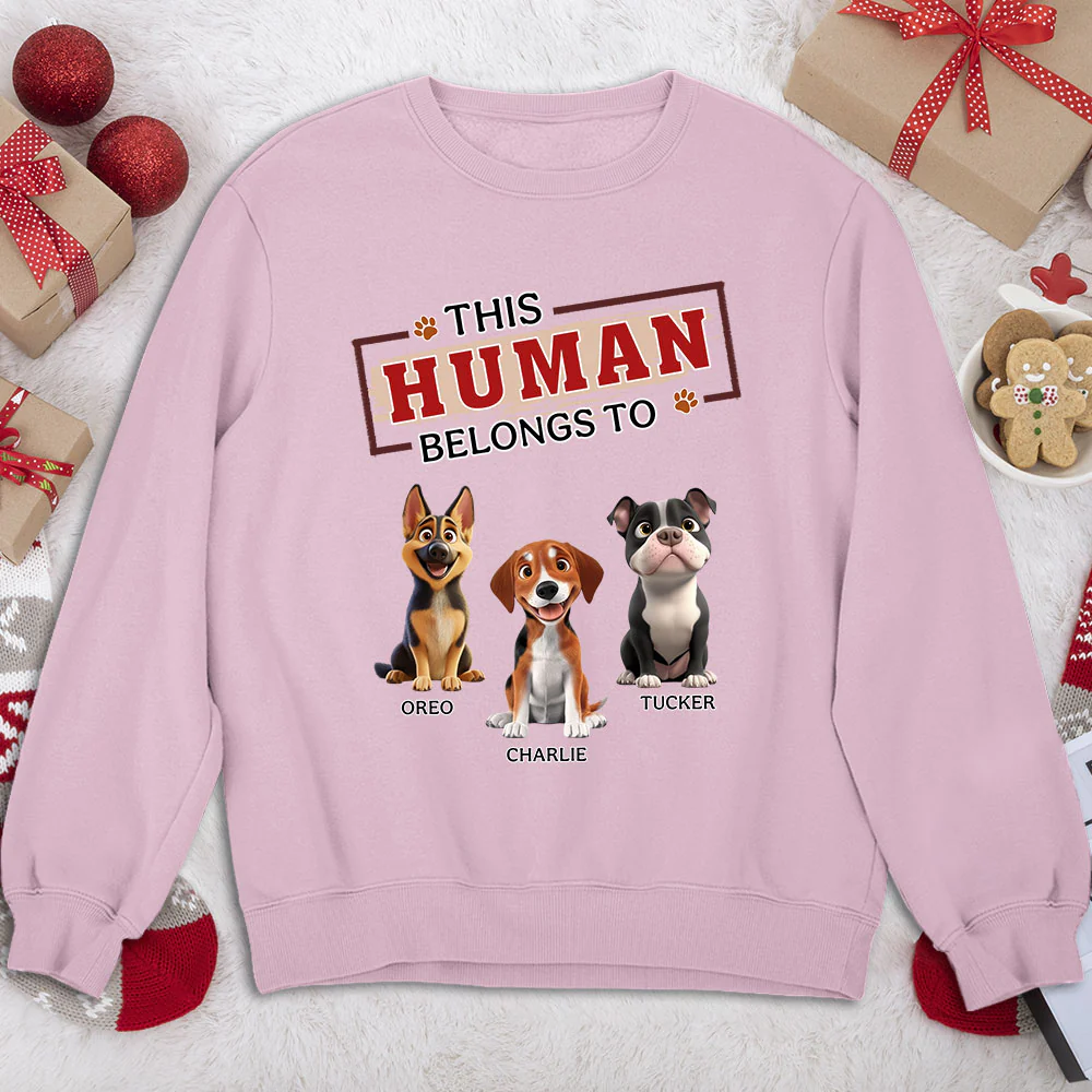 In My Dog’s World - Personalized Custom Sweatshirt - Image 3