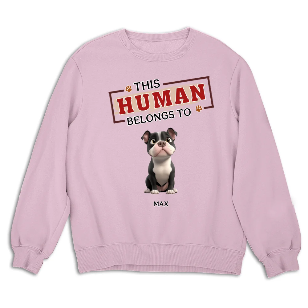 In My Dog’s World - Personalized Custom Sweatshirt - Image 5