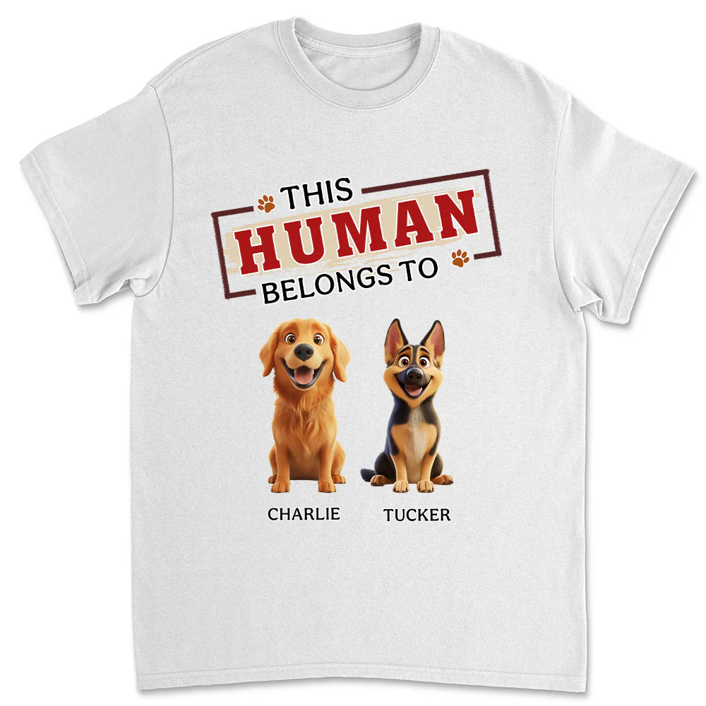 In My Dog’s World - Personalized Custom Unisex T-Shirt