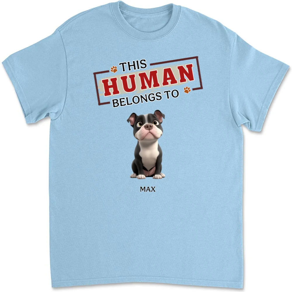 In My Dog’s World - Personalized Custom Unisex T-Shirt - Image 7