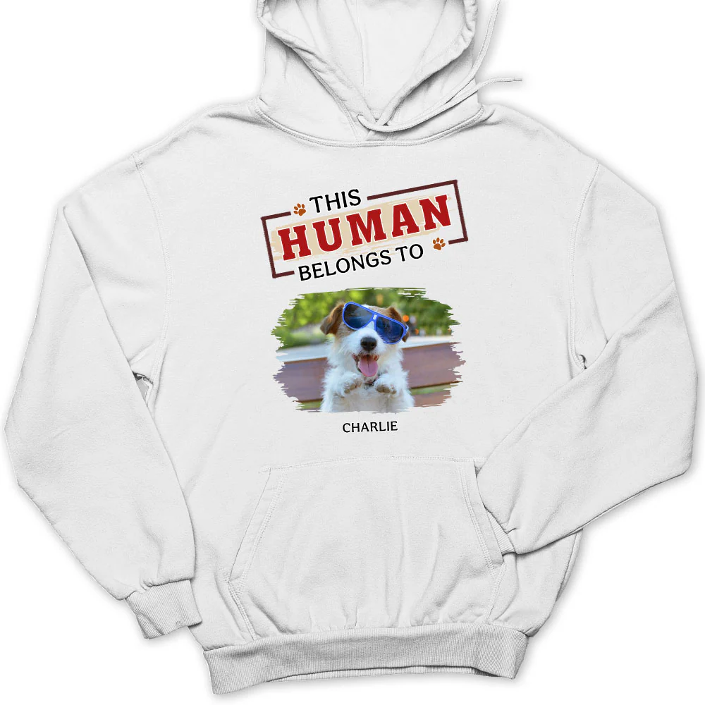 In My Dog’s World Photo - Personalized Custom Hoodie