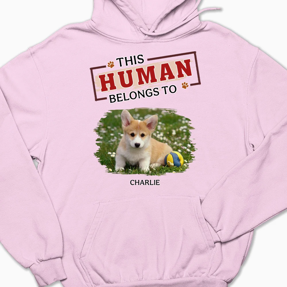 In My Dog’s World Photo - Personalized Custom Hoodie - Image 6