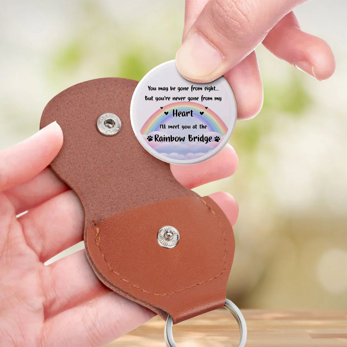 In My Heart - Personalized Custom Pocket Hug - Image 3