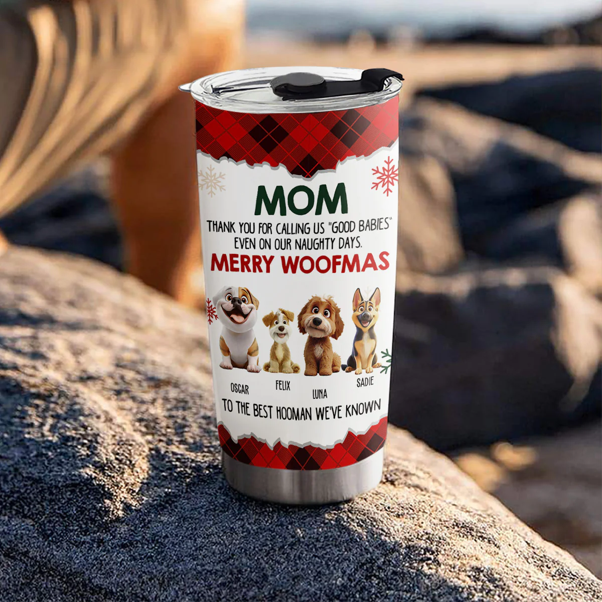 In Spite Of Those Days - Personalized Custom Tumbler - Image 4