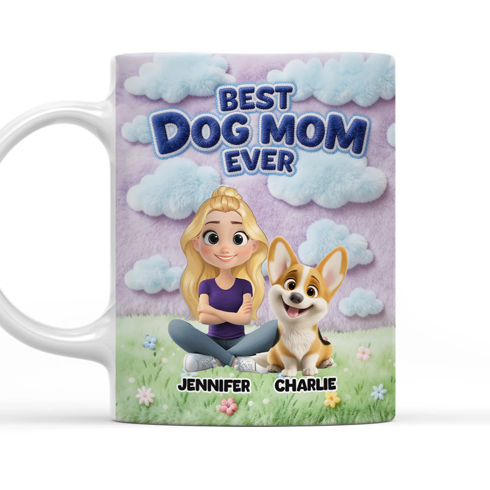 In The Clouds - Personalized Custom 3D Inflated Effect Mug