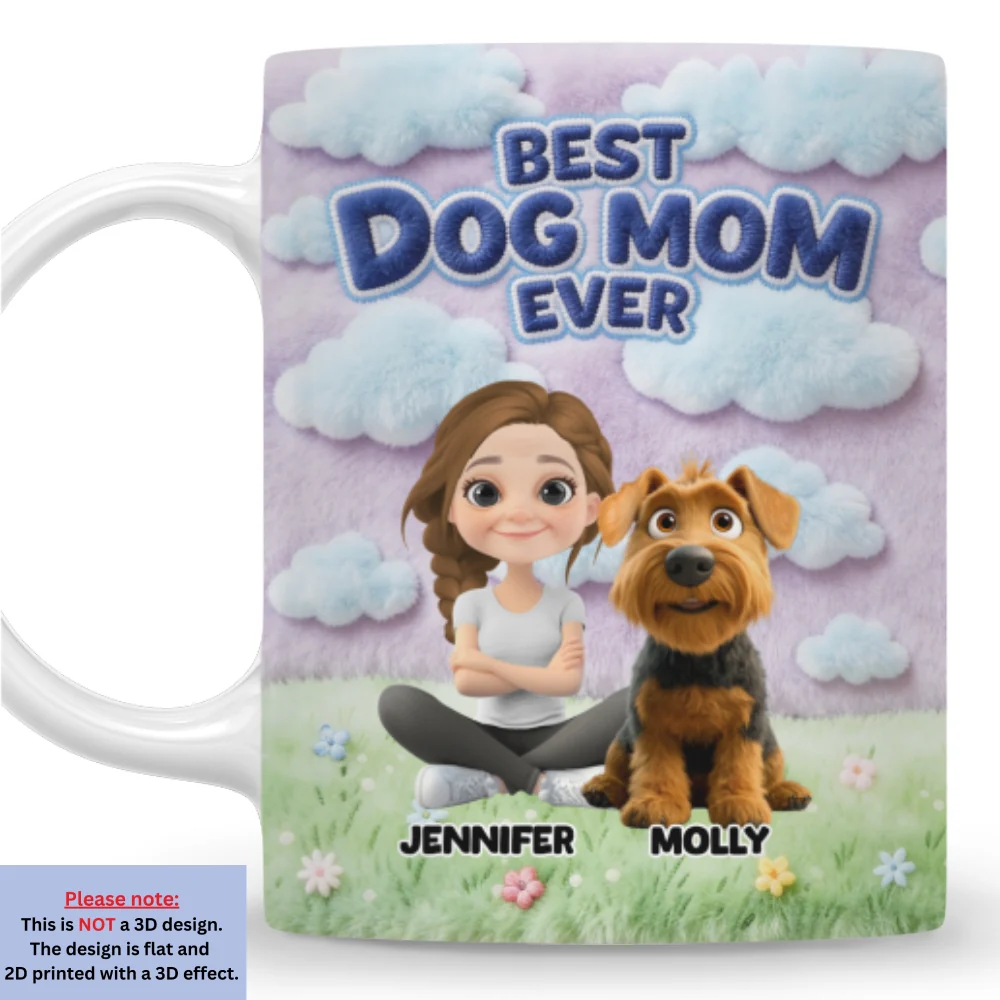 In The Clouds - Personalized Custom 3D Inflated Effect Mug - Image 7