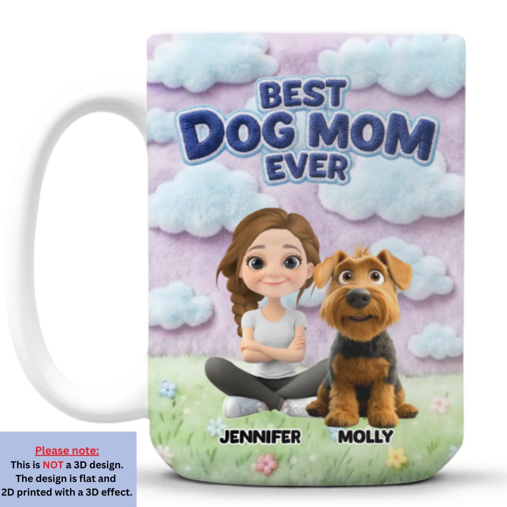 In The Clouds - Personalized Custom 3D Inflated Effect Mug - Image 8