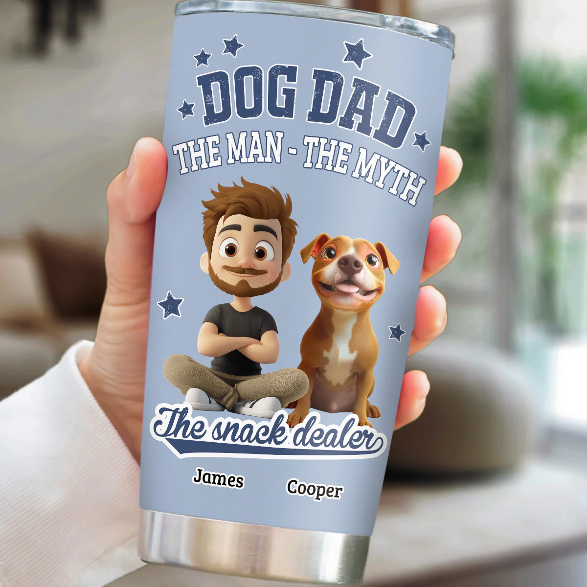 In The Era Of Parenting -  Personalized Custom Tumbler - Image 2