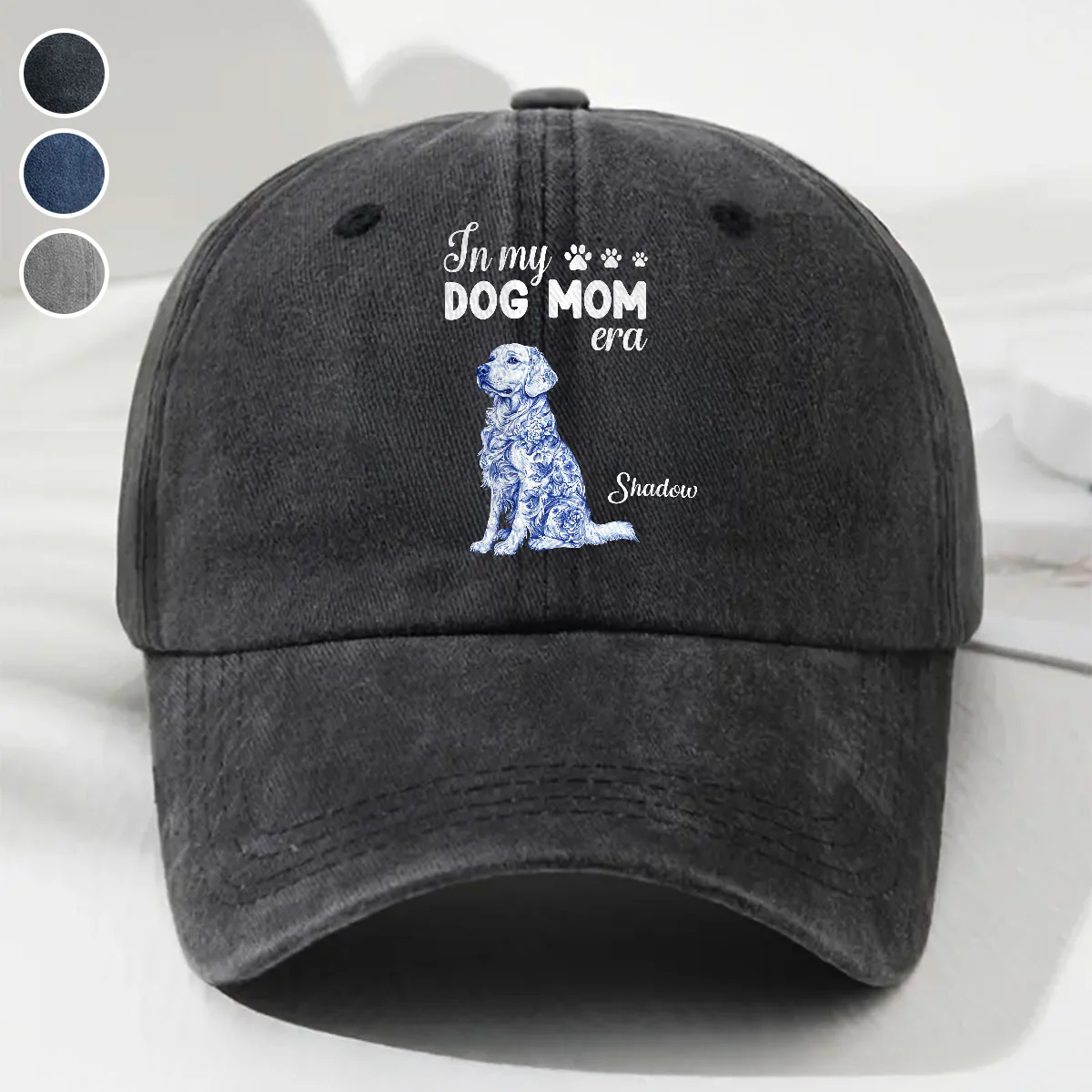 In The Era - Personalized Custom Vintage Washed Denim Cap