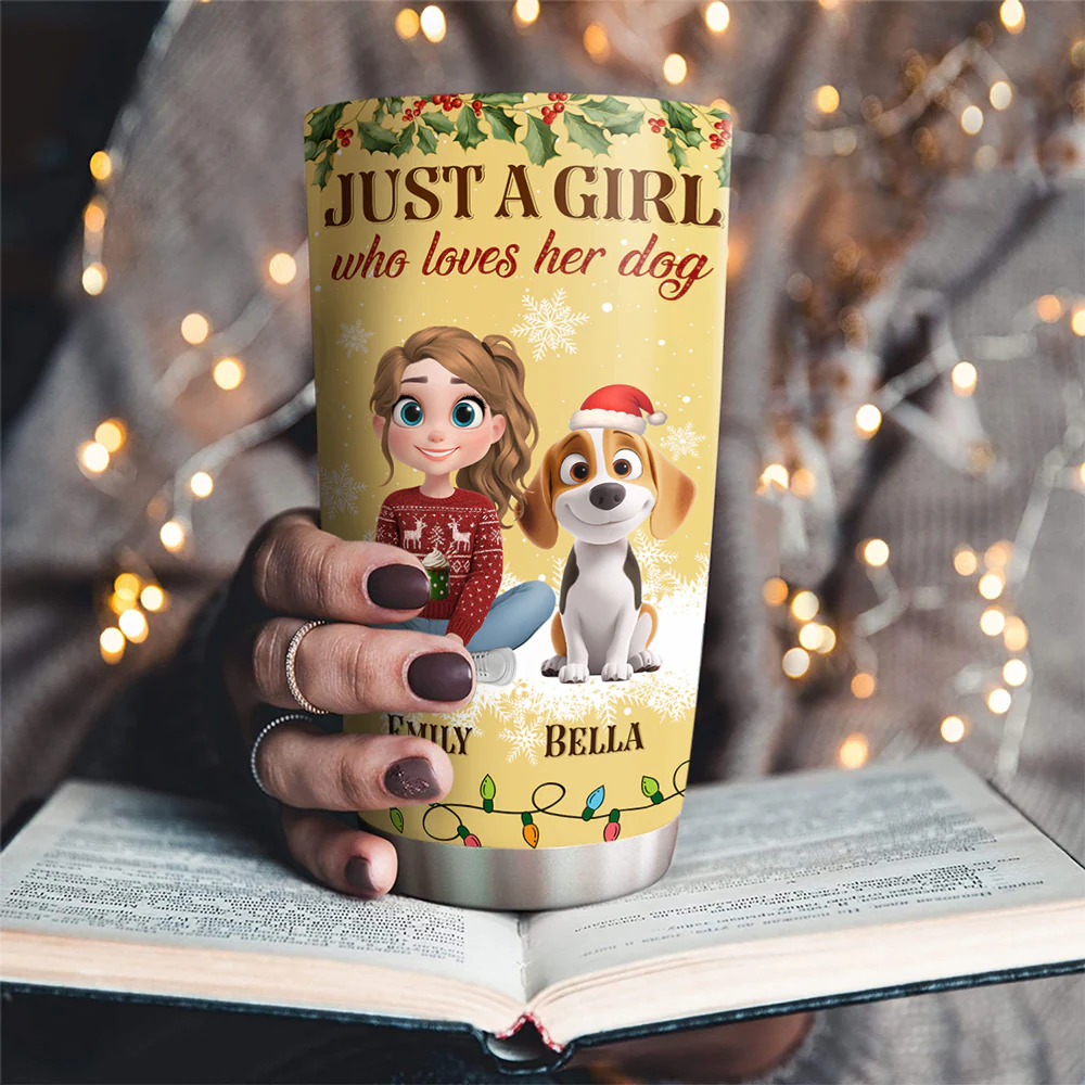 In The First Snow Together - Personalized Custom Tumbler - Image 3