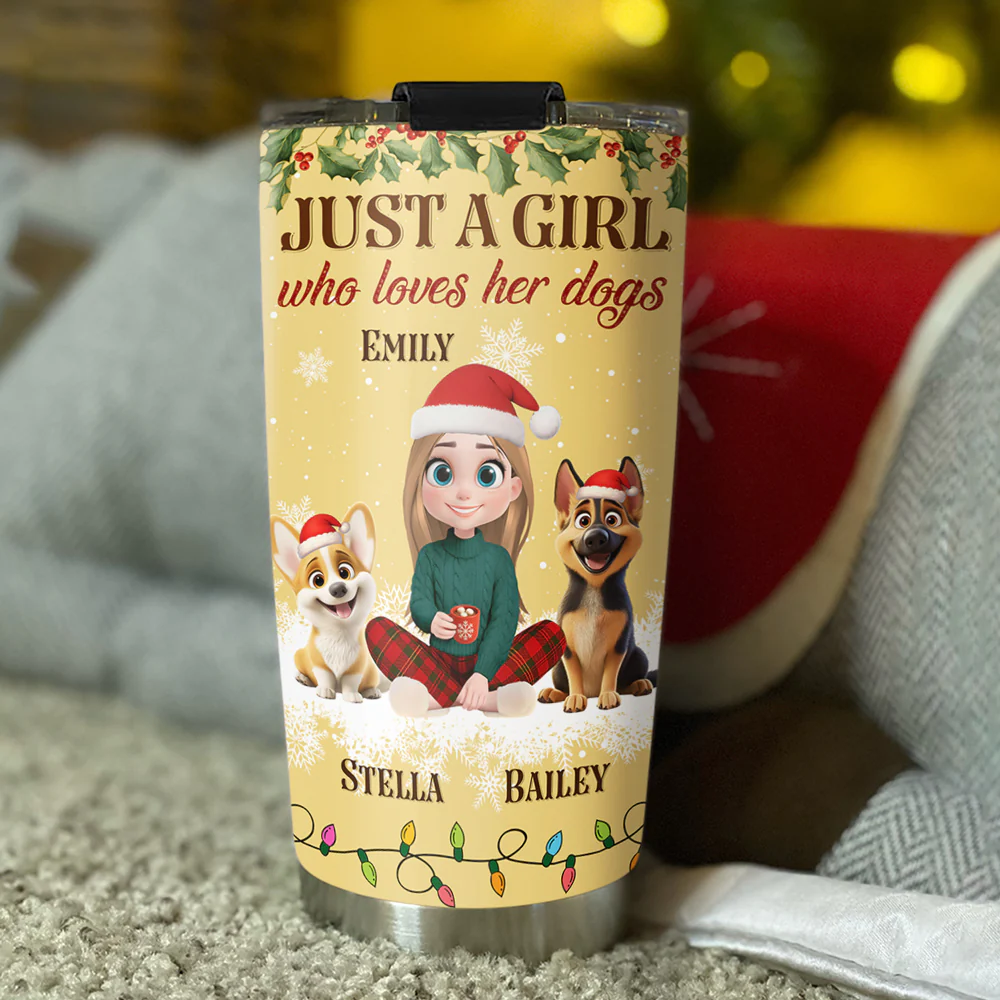 In The First Snow Together - Personalized Custom Tumbler - Image 4