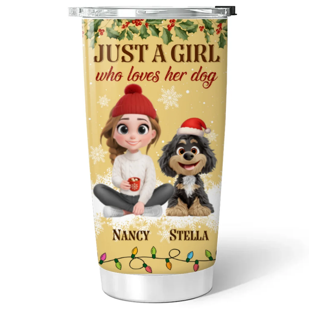 In The First Snow Together - Personalized Custom Tumbler - Image 6