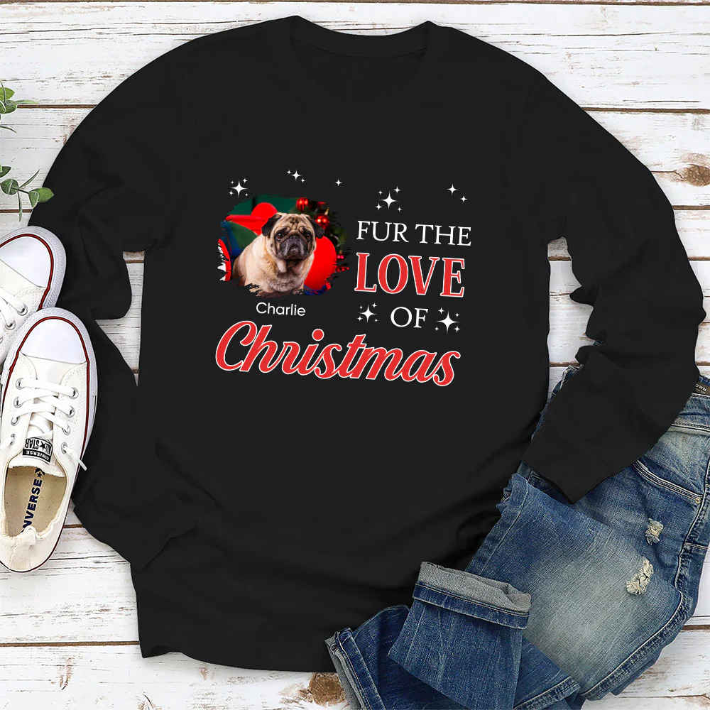 In The Name Of Love Photo - Personalized Custom Long Sleeve T-Shirt