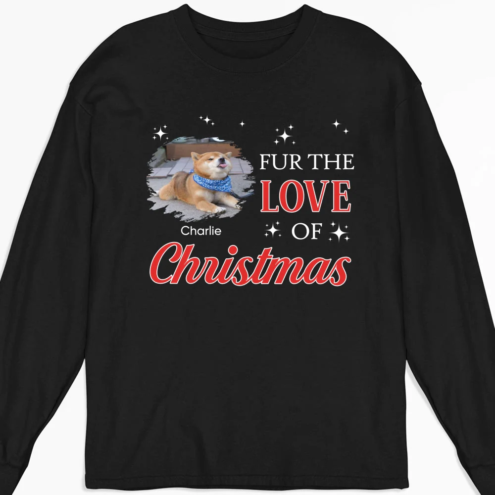 In The Name Of Love Photo - Personalized Custom Long Sleeve T-Shirt - Image 4