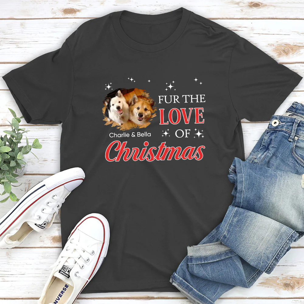 In The Name Of Love Photo - Personalized Custom Unisex T-shirt - Image 2