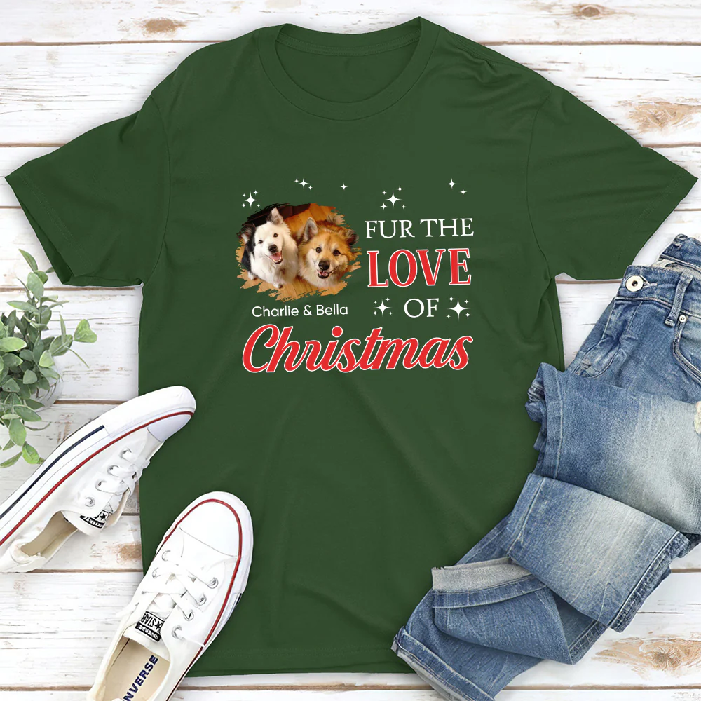 In The Name Of Love Photo - Personalized Custom Unisex T-shirt - Image 3