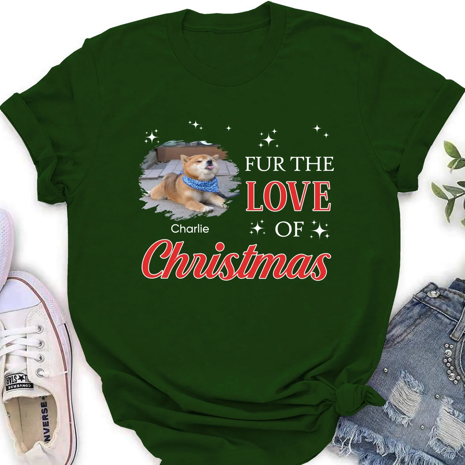 In The Name Of Love Photo - Personalized Custom Women's T-Shirt - Image 8