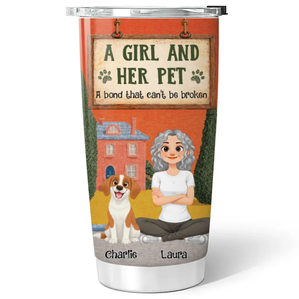 In The Storybook Pet Mom Era - Personalized Custom Tumbler - Image 6