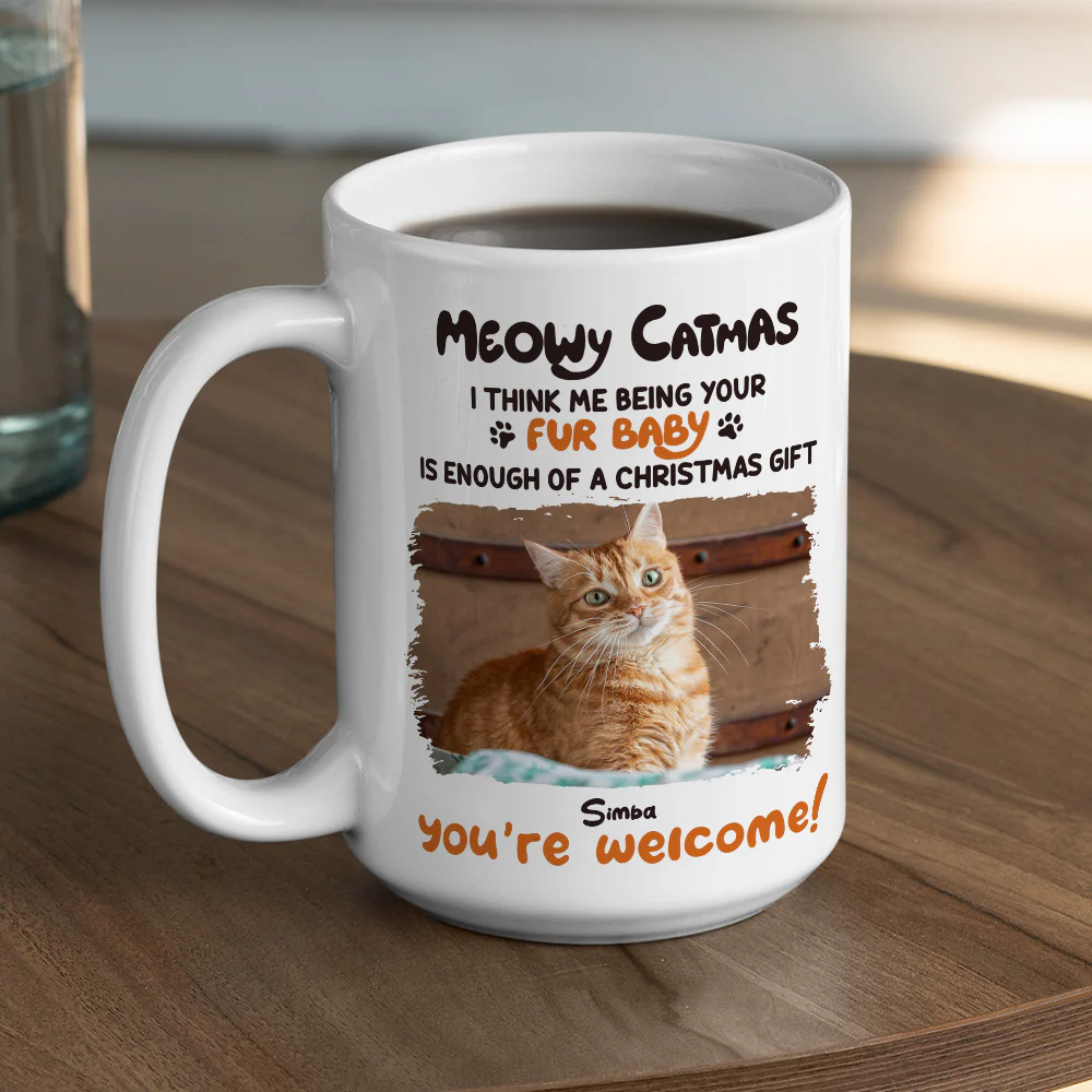 Is Enough A Gift For You Photo - Personalized Custom Coffee Mug - Image 3