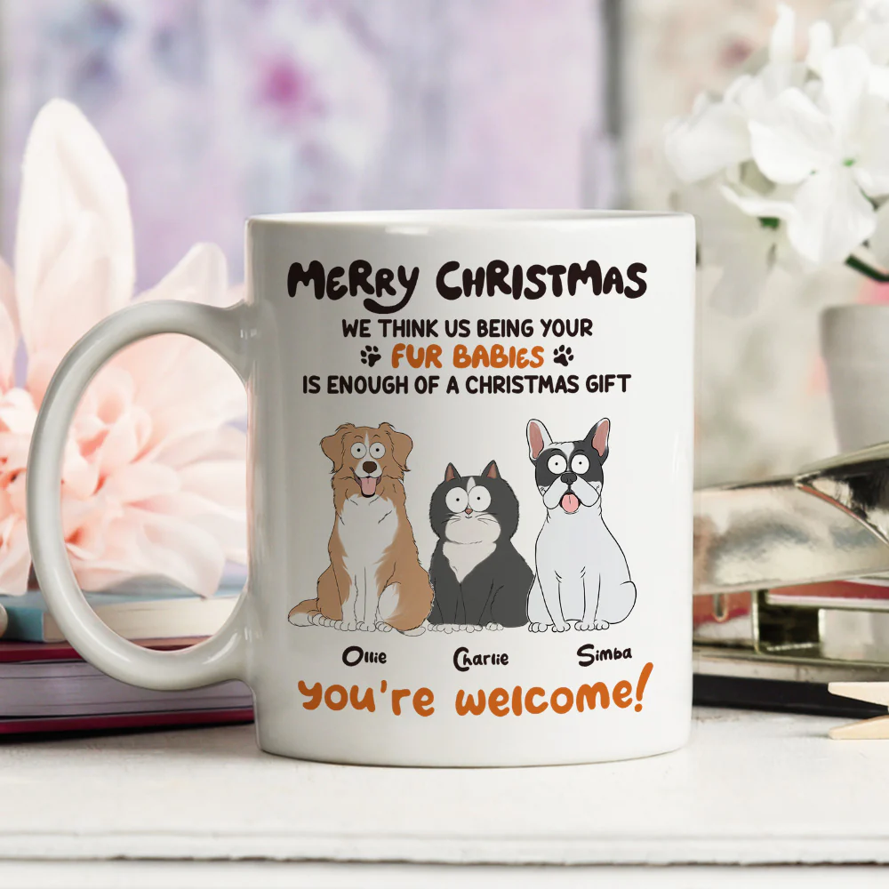 Is Enough A Gift For You Ver Pet - Personalized Custom Coffee Mug - Image 3