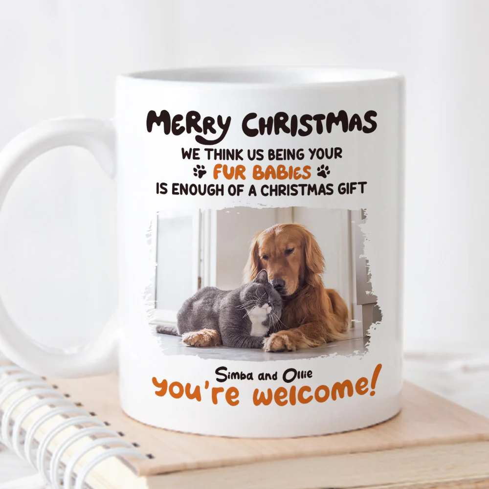 Is Enough A Gift For You Ver Pet Photo - Personalized Custom Coffee Mug