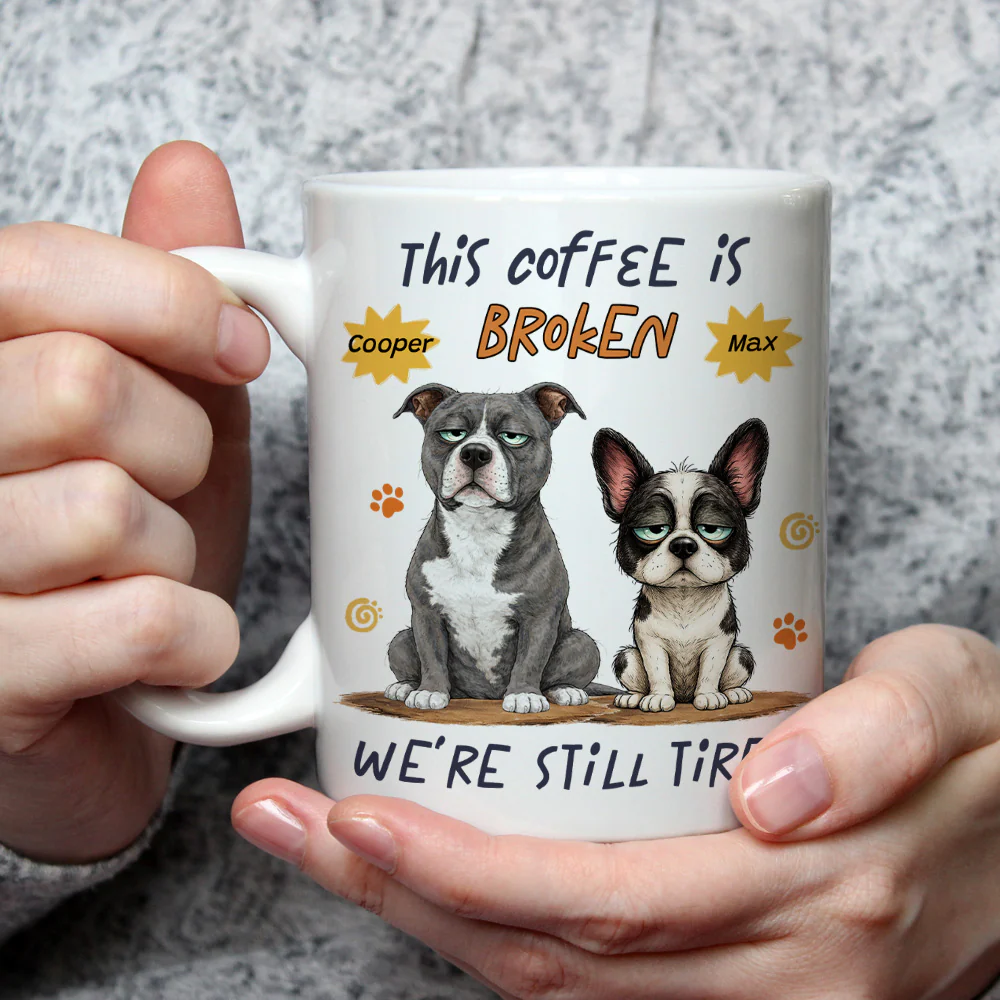 Is It Broken Not - Personalized Custom Coffee Mug - Image 3