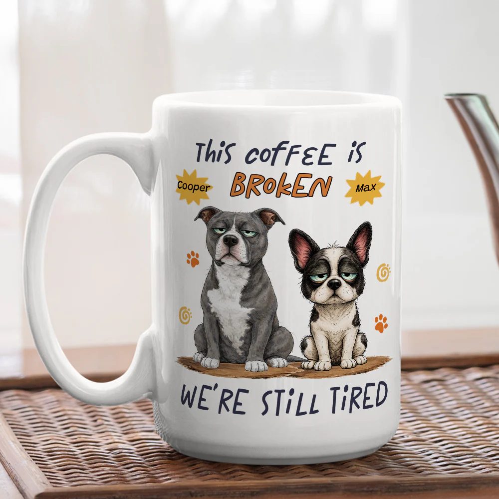 Is It Broken Not - Personalized Custom Coffee Mug - Image 5
