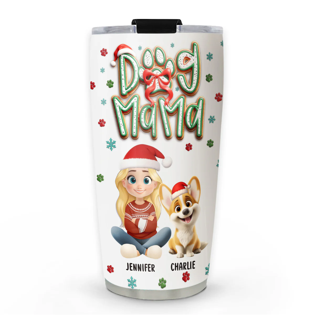 Is It Christmas Yet - Personalized Custom 3D Effect Tumbler