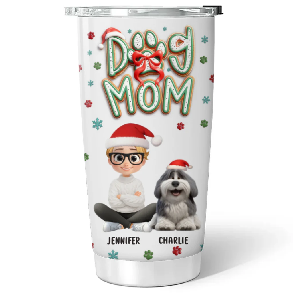Is It Christmas Yet - Personalized Custom 3D Effect Tumbler - Image 5