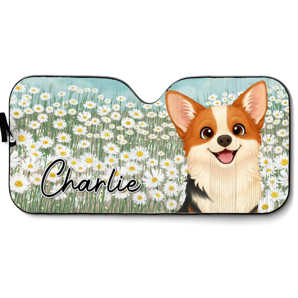 Is It Spring Yet - Personalized Car Sunshade - Image 7